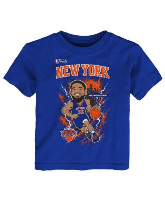 Toddler Karl-Anthony Towns Blue New York Knicks 2026 NBA Finals Player T-Shirt