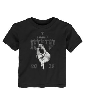 Toddler Jalen Brunson Black New York Knicks 2026 NBA Finals MVP T-Shirt