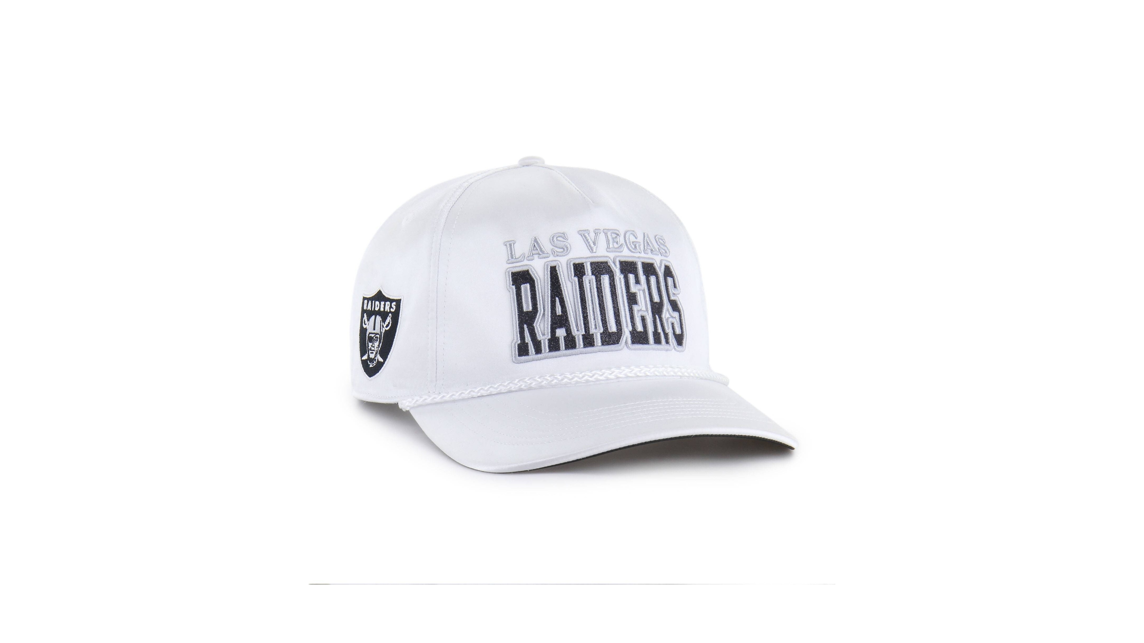 47 Brand Women's White Las Vegas Raiders Outspoken Hitch Adjustable Hat