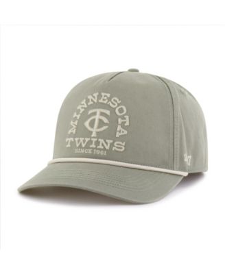 47 Brand Men's Olive Minnesota Twins Canyon Ranchero Hitch Adjustable Hat