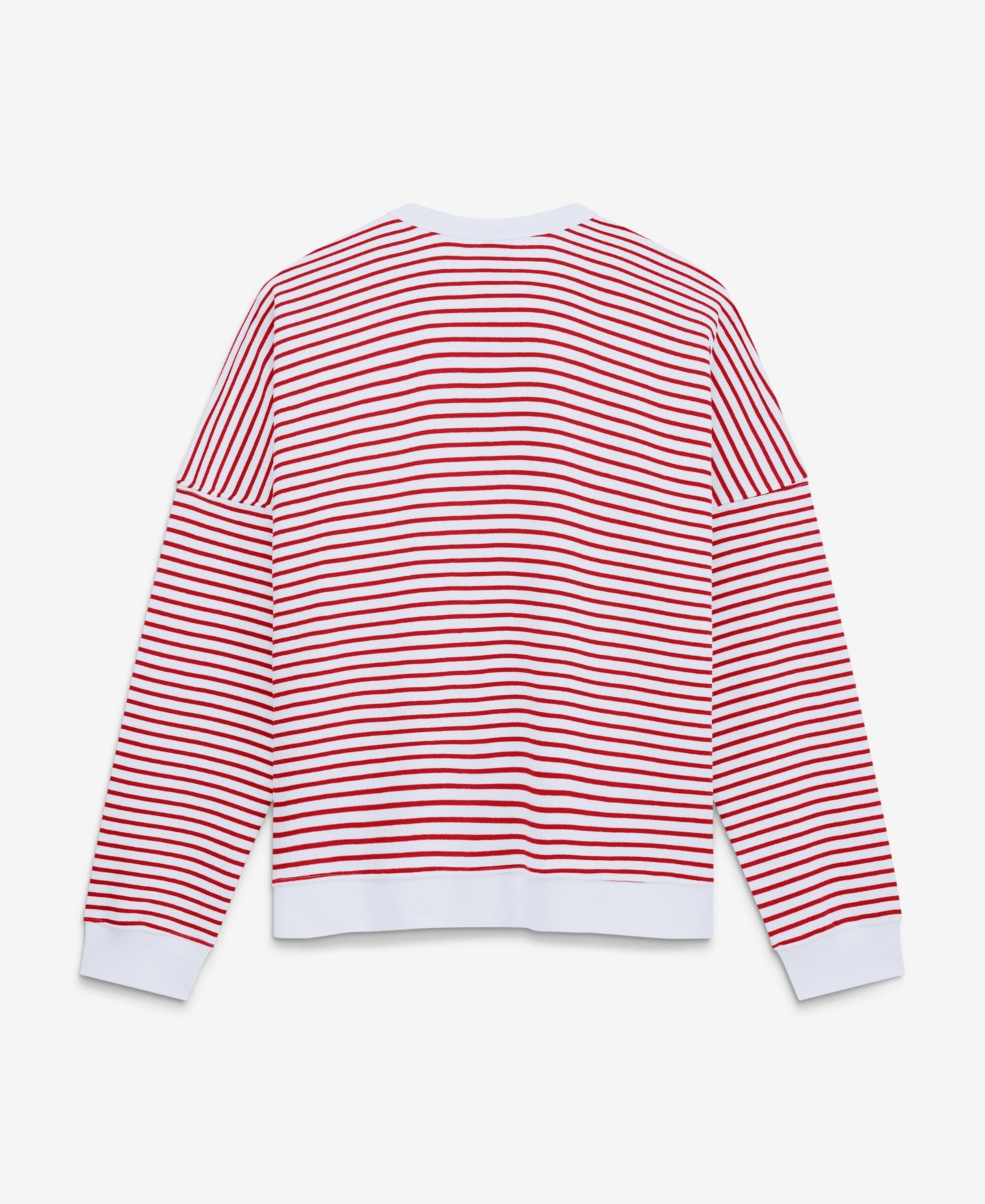 Женская толстовка Fanatics Kansas City Chiefs Oversized French Terry Striped — фото 2