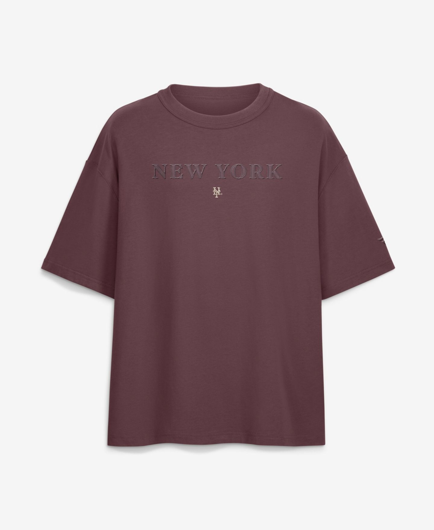 Мужская футболка Fanatics Maroon New York Mets Elements — фото 1