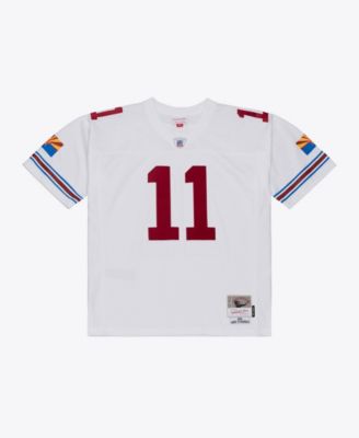 Men's Mitchell Ness Larry Fitzgerald White Arizona Cardinals 2004 Legacy Replica Player Jersey