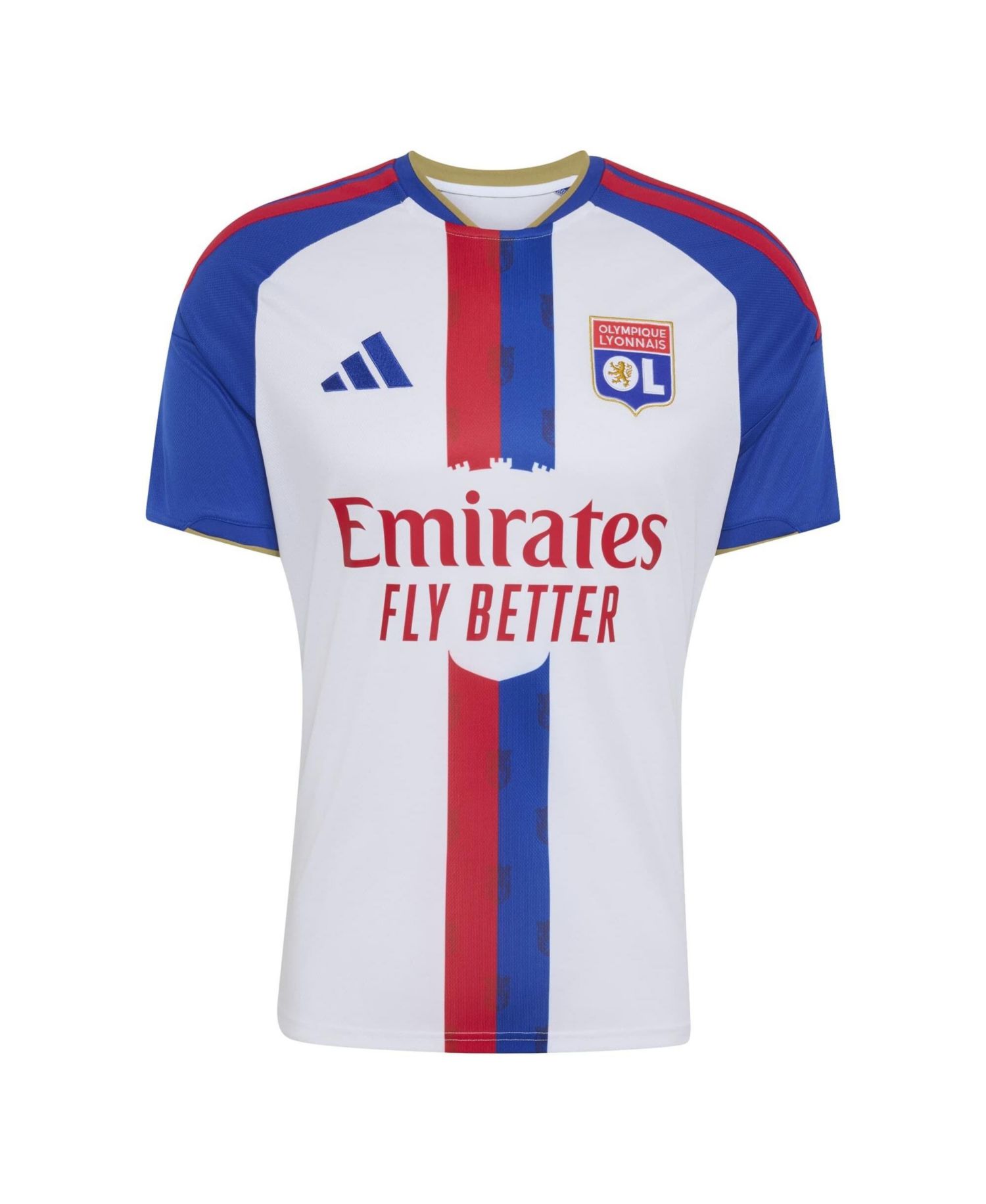 Men's White Olympique Lyonnais Home 2026/27 Replica Jersey