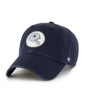 Men's Navy Dallas Cowboys Helmet Clean-Up Adjustable Hat