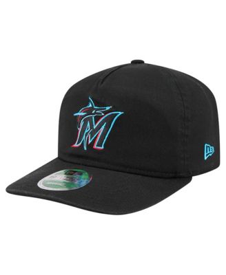 Men's Black Miami Marlins Team 19TWENTY Adjustable Hat
