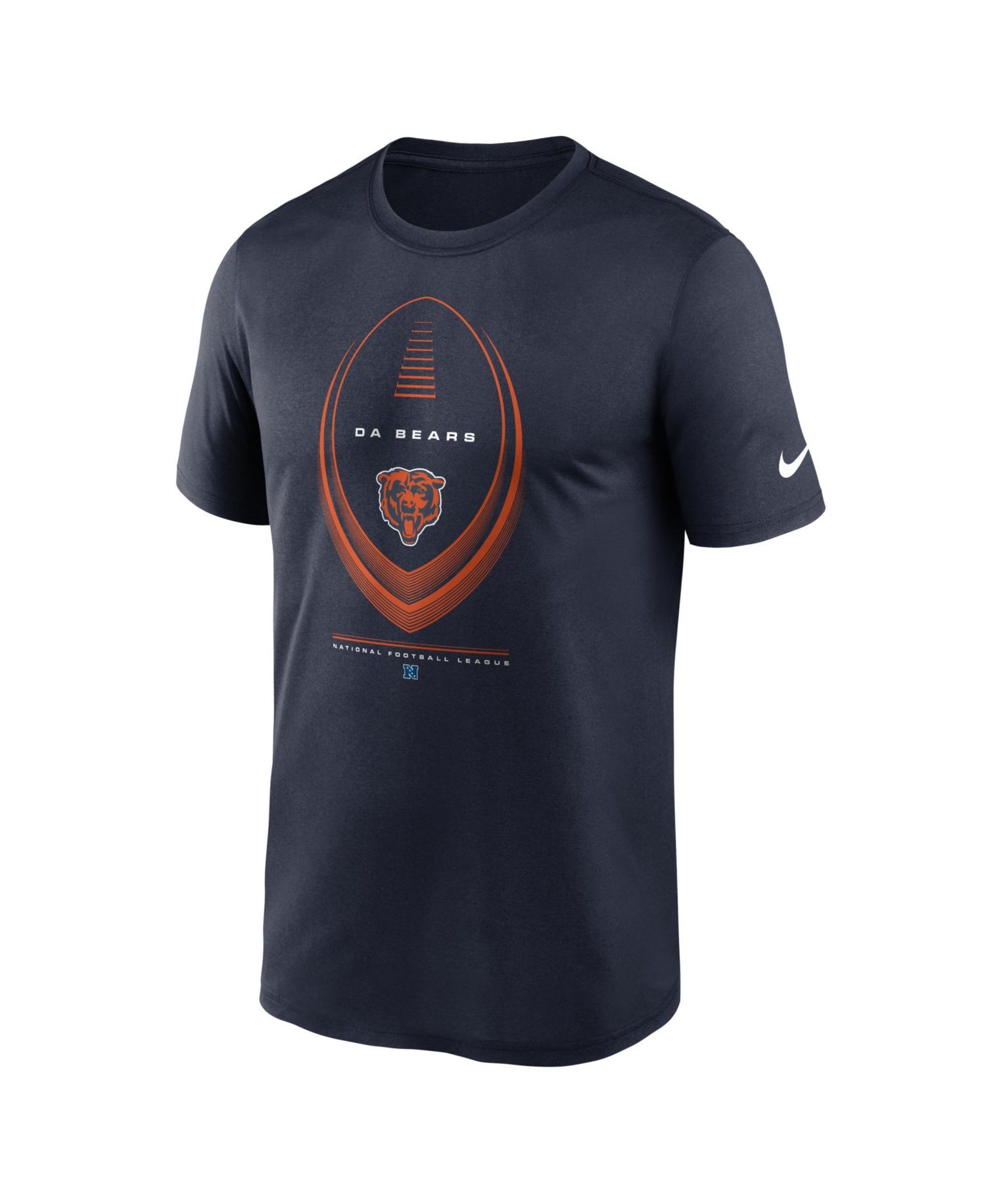 Men's Navy Chicago Bears Legend Icon Dri-FIT T-Shirt