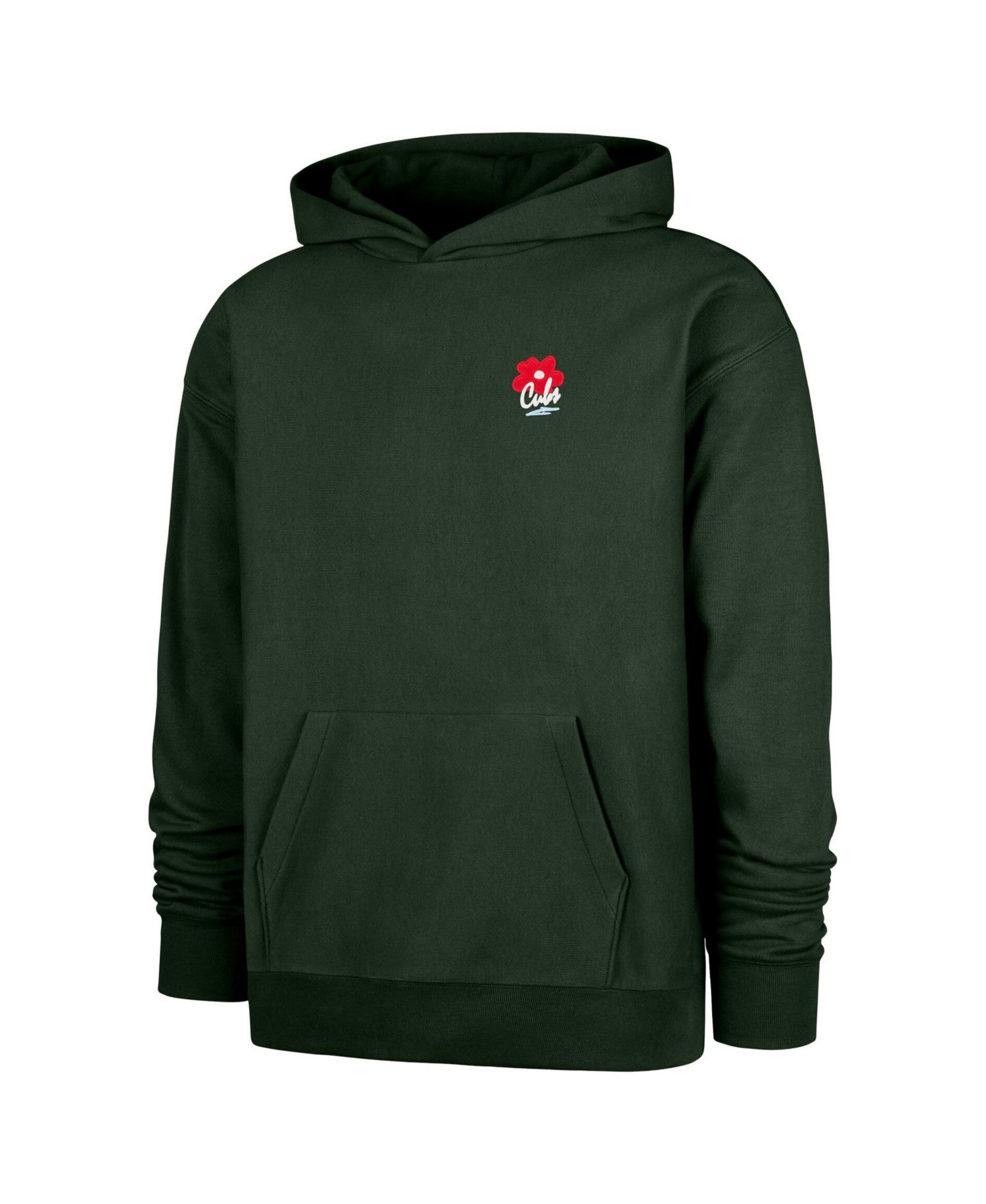 Men's Dark Green Chicago Cubs Gallery Foundation Hoodie