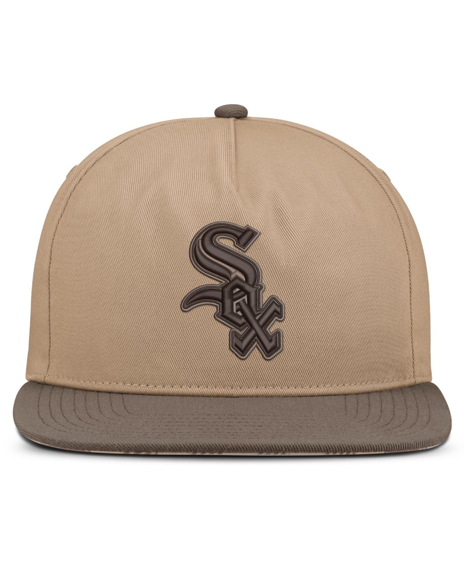 Men's Light Brown Chicago White Sox Statement Adjustable Hat