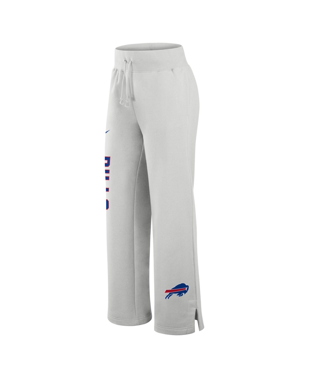 Nike Women's Gray Buffalo Bills Primetime Phoenix Fleece Wide-Leg Sweatpants