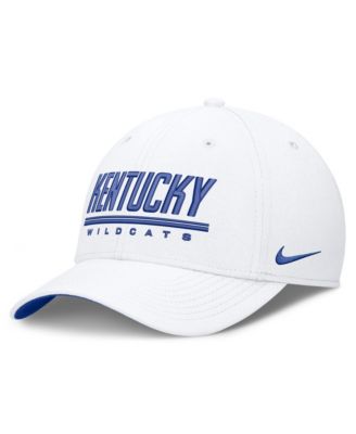 Men's White Kentucky Wildcats Game Day Rise Swooshflex Hat