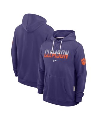 Men's Purple Clemson Tigers 2026 Sideline Standard Issue Dri-FIT Hoodie