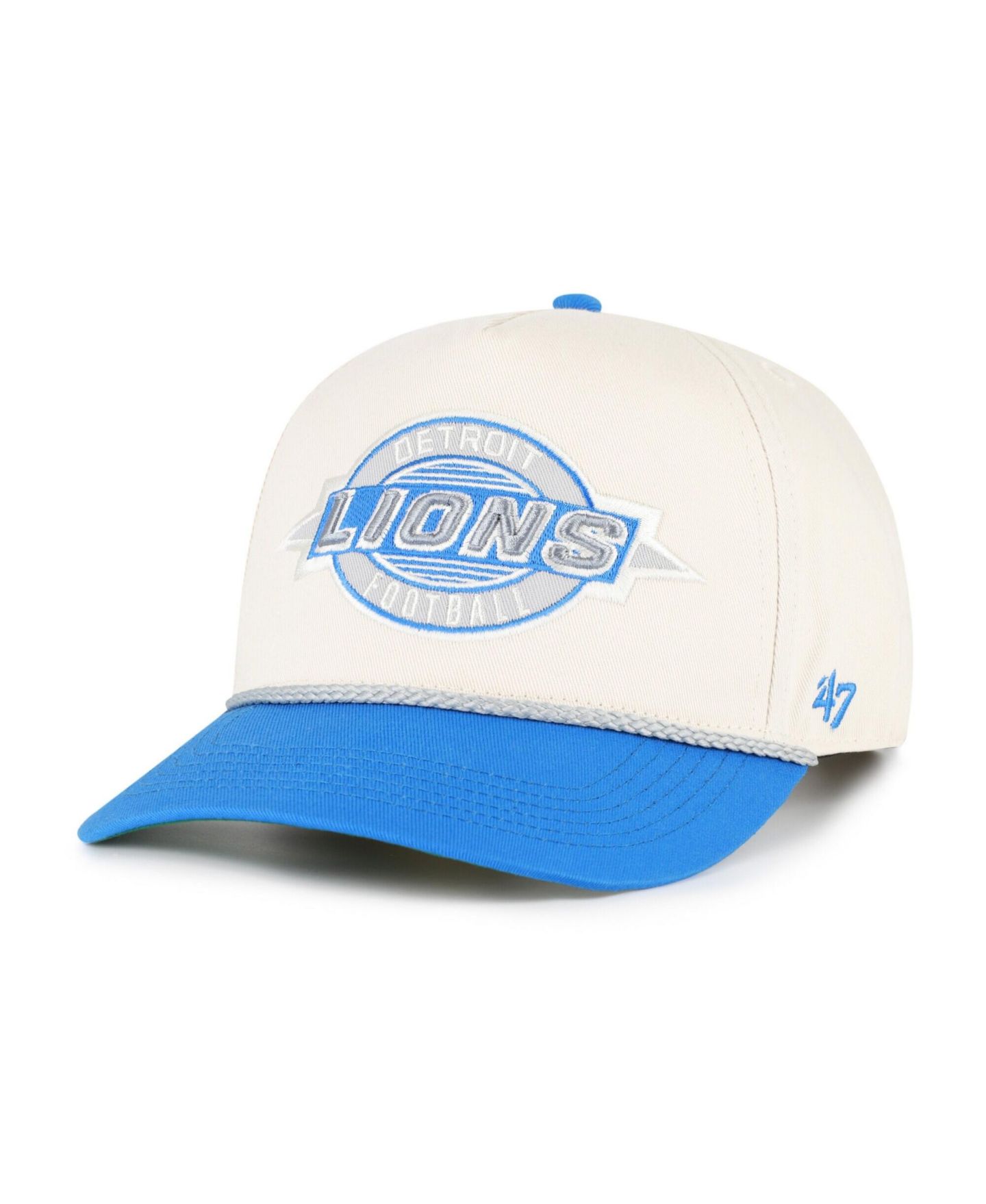 Детская кепка '47 Brand Natural Detroit Lions Freemont Hitch Adjustable Hat — фото 2