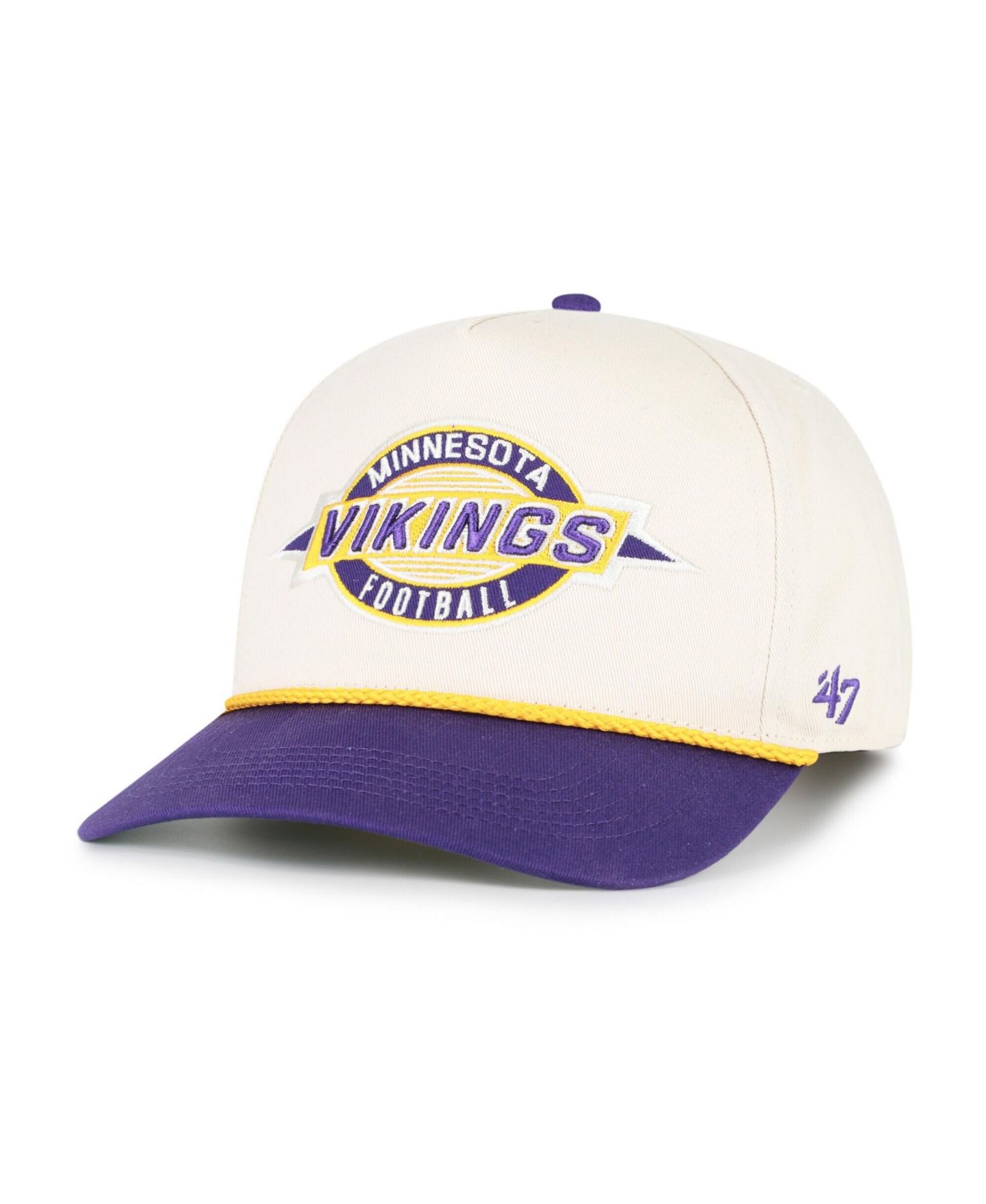 Детская кепка '47 Brand Natural Minnesota Vikings Freemont Hitch Adjustable Hat — фото 2