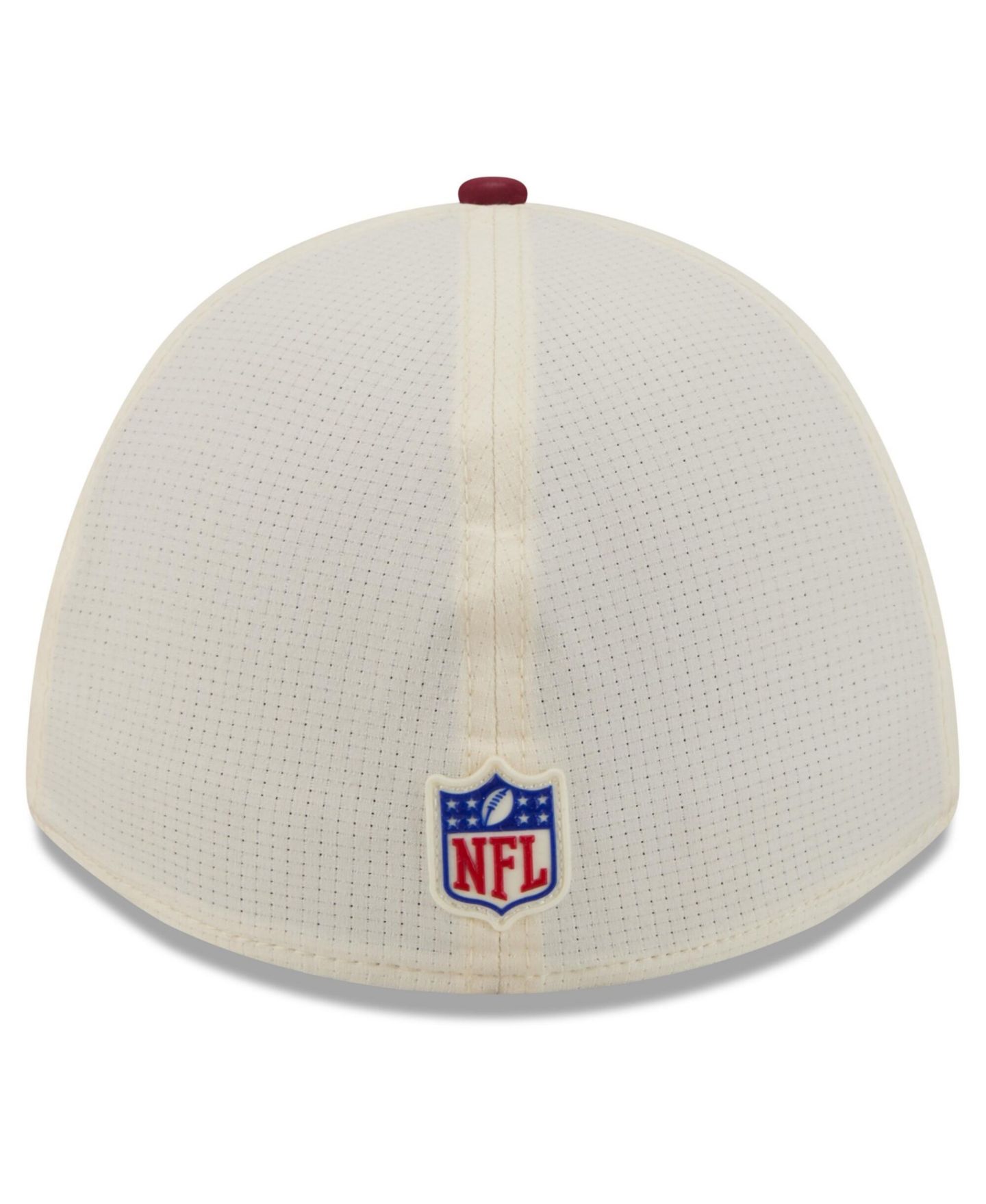Мужская кепка New Era Cream/Burgundy Washington Commanders 2026 NFL Training Camp 39THIRTY Flex Hat — фото 3