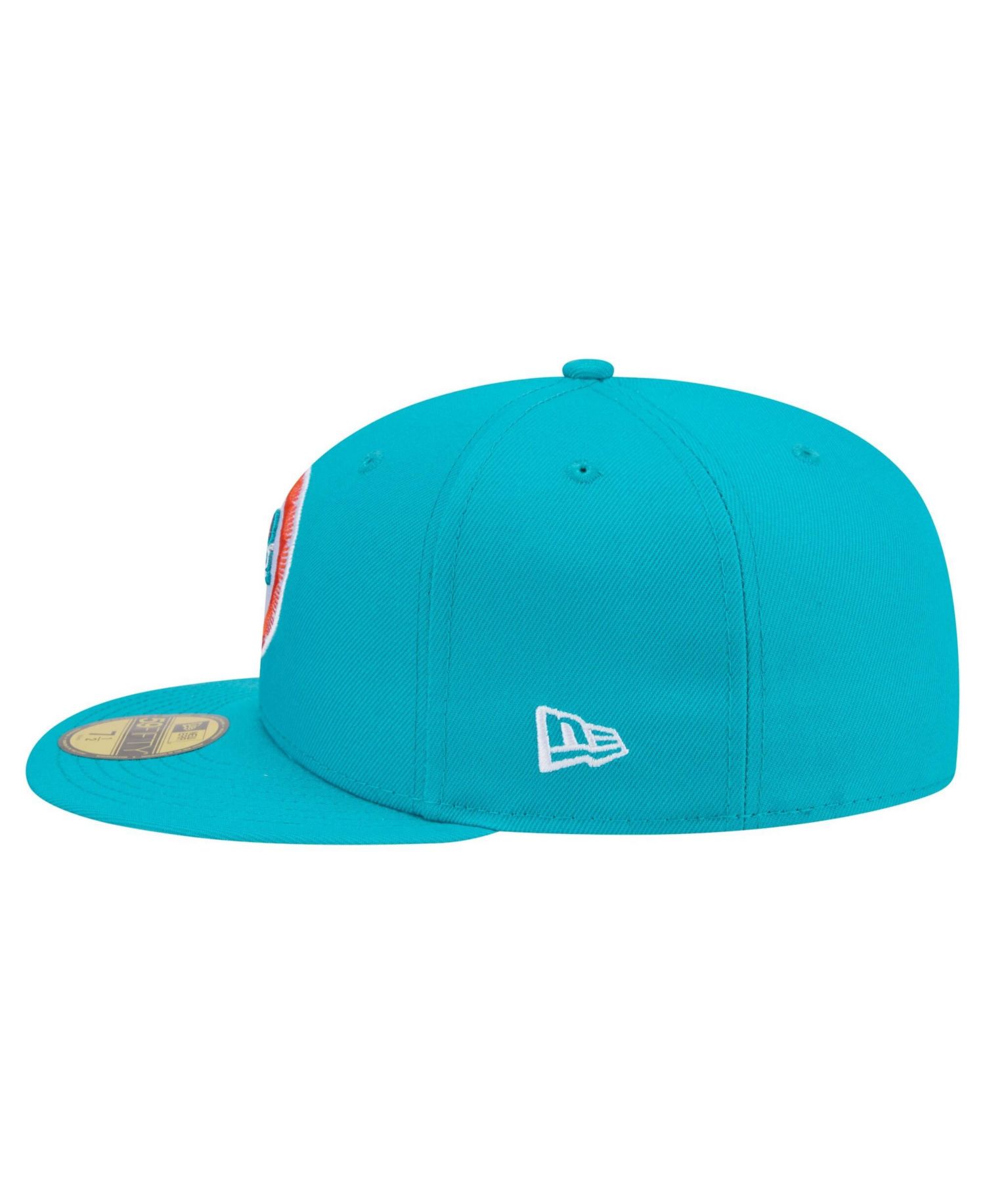 Men's Aqua Miami Dolphins 59FIFTY Fitted Hat