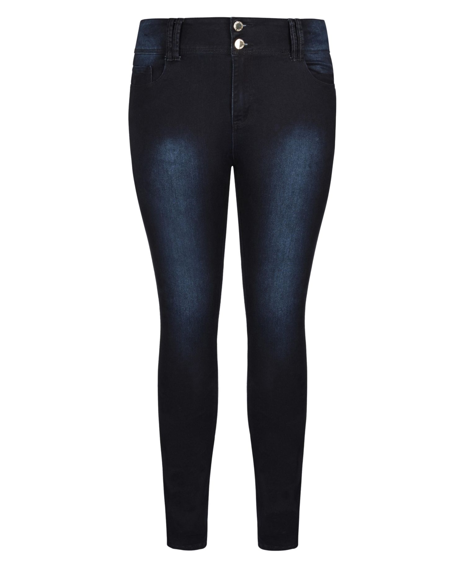Women's Plus Size Asha Fit Skinny Leg Short Jean
