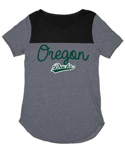 Blue 84 Women's Oregon Ducks Confetti Yolk Block T-Shirt