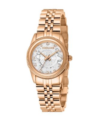 Women Mini Quartz IP Stainless Steel Bracelet Watch