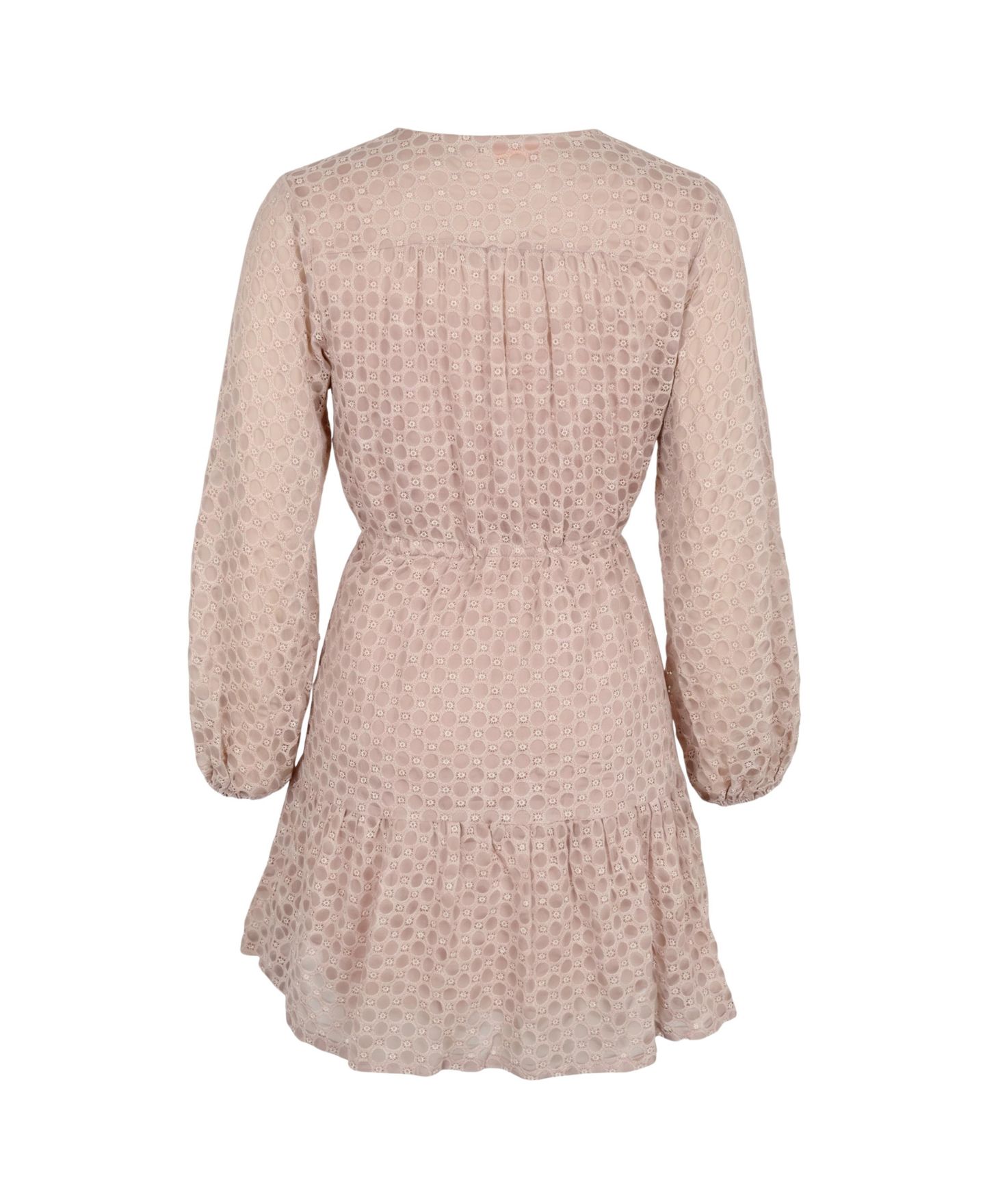 Женское платье Modenaire Polka Dot Embroidered Lace, цвет: Бежевый — фото 11