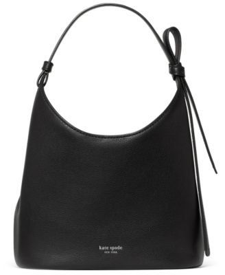 Loop Small Pebbled Leather Carryall Hobo Bag