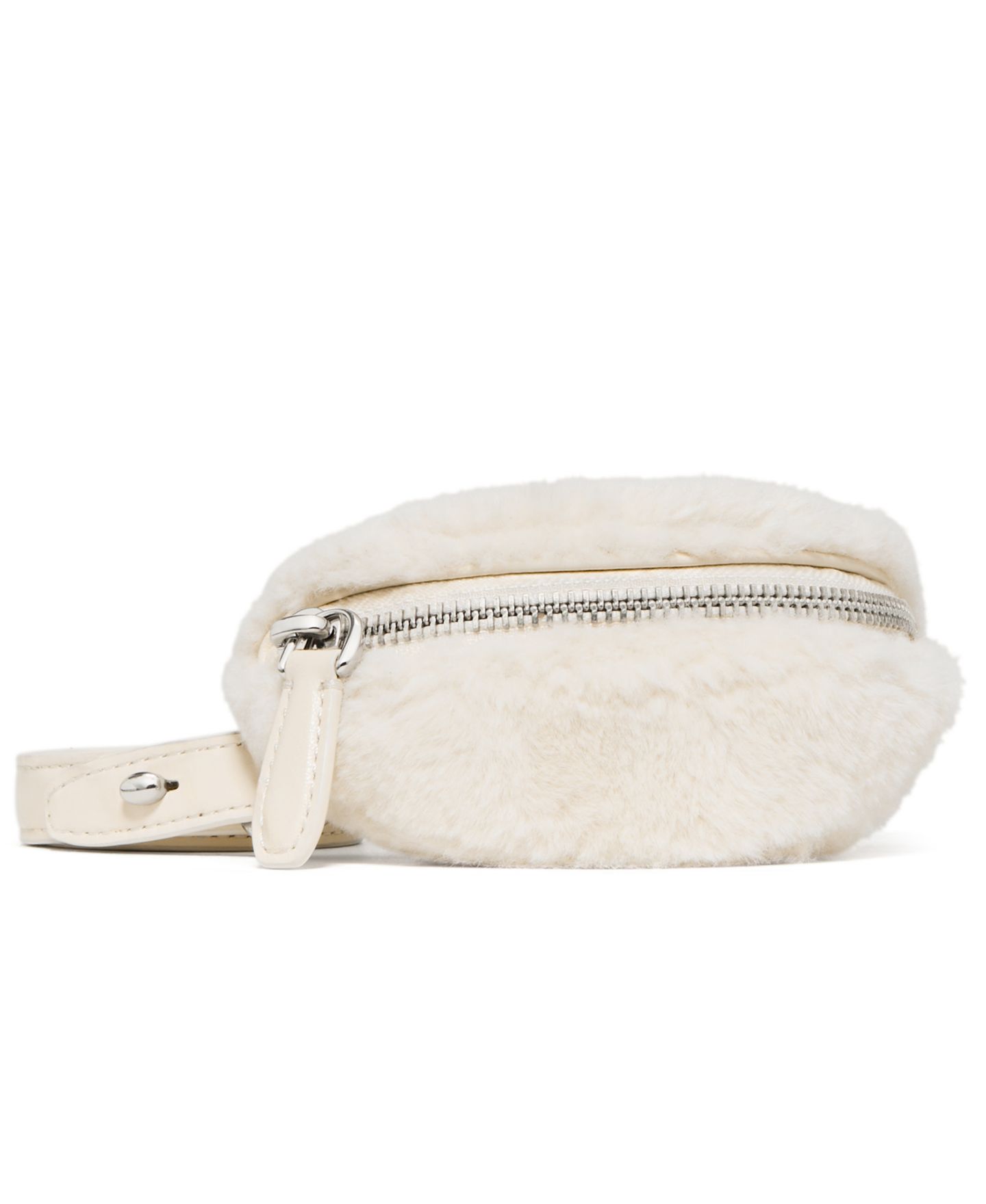 Женские сумки kate spade new york Duo Small Faux Fur Crossbody, цвет: Молоко кешью — фото 4