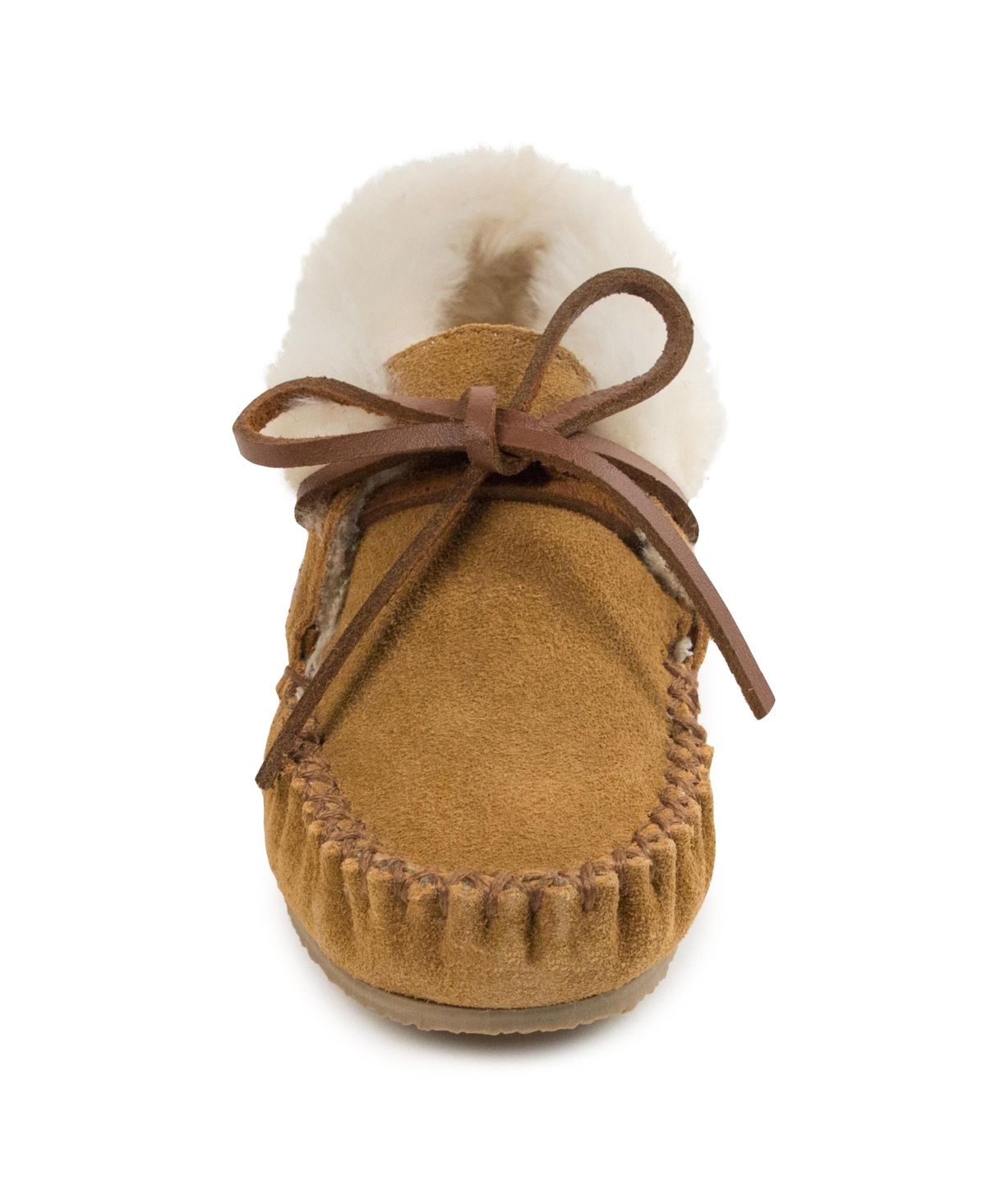 Minnetonka Little and Big Girls Charley Moccasin Slippers