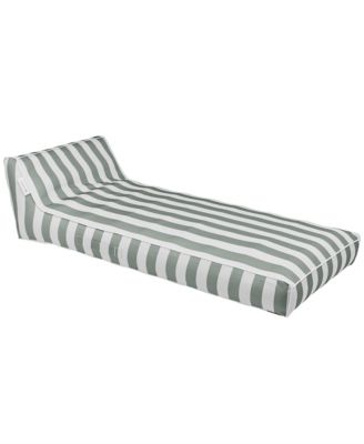 Luxe Lie-On Lounger: Seagrass Stripe