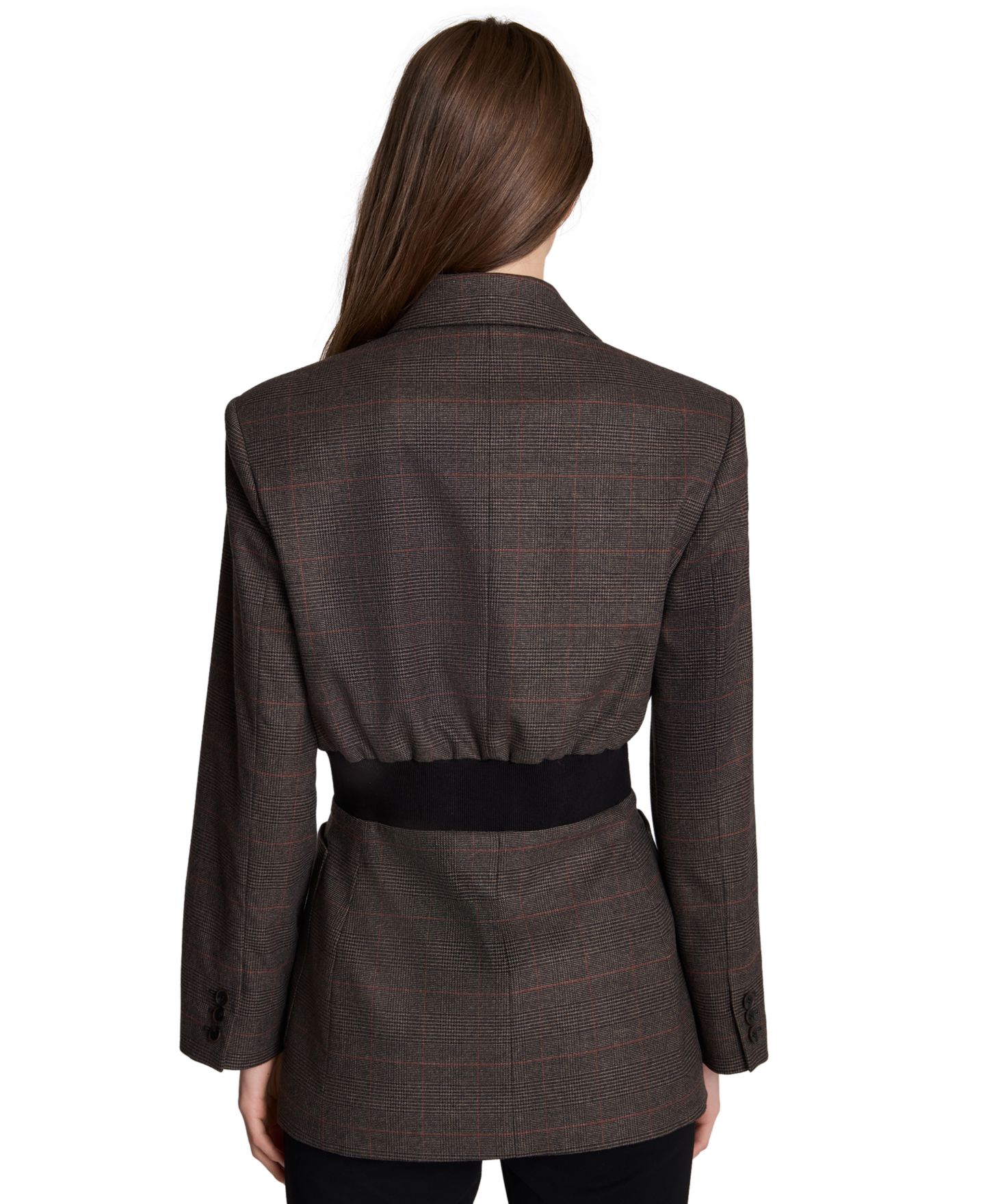 Женский пиджак Kenneth Cole Rib Waisted Blazer, цвет: Разноцветный — фото 9
