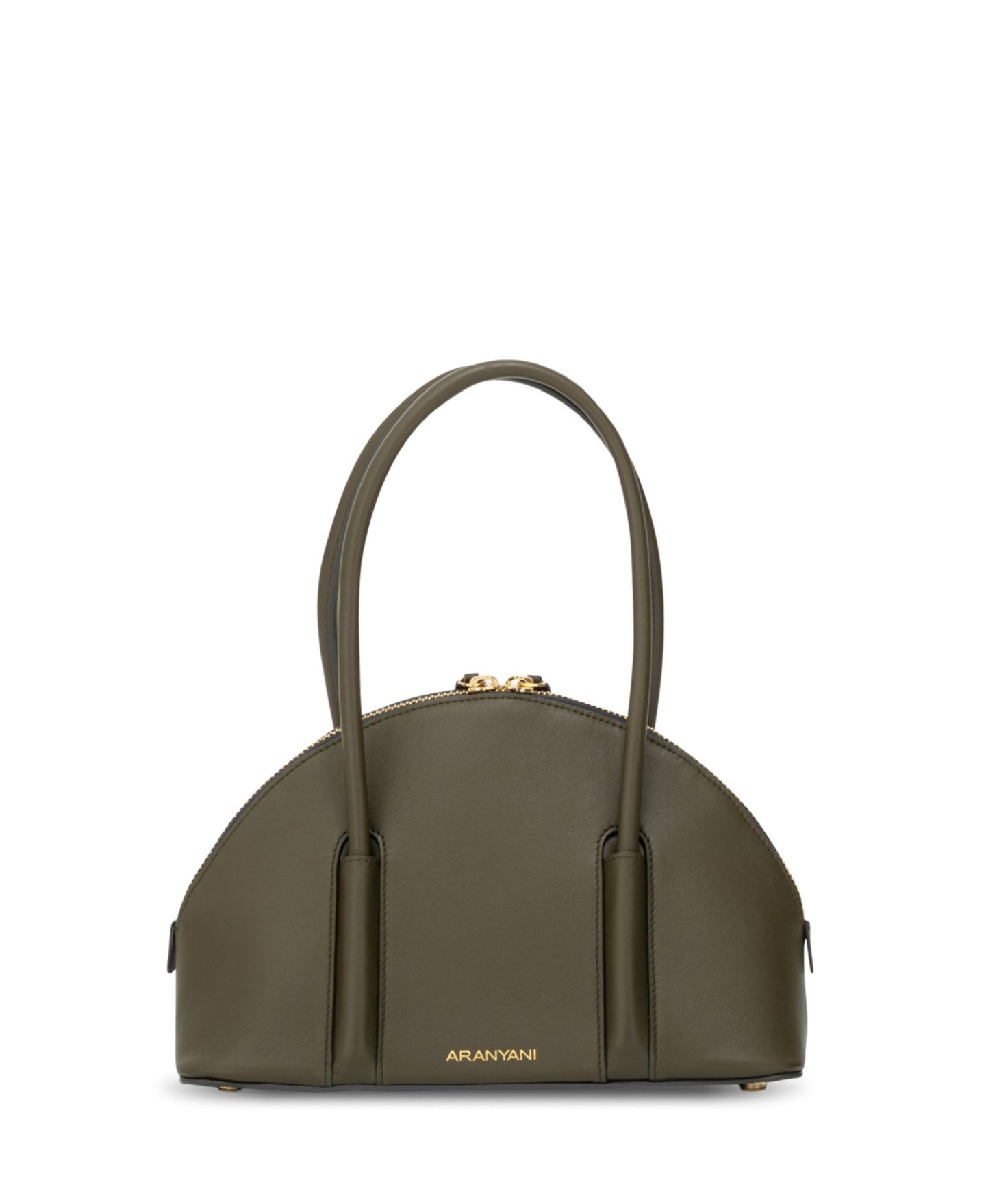 Женская сумка Aranyani Kiko Monogram Medallion Top-Handle, цвет: Глубокий тёмно-зелёный — фото 2