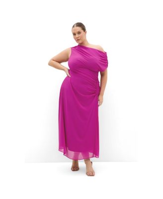 Women's Vivid Colour Maxi Dress