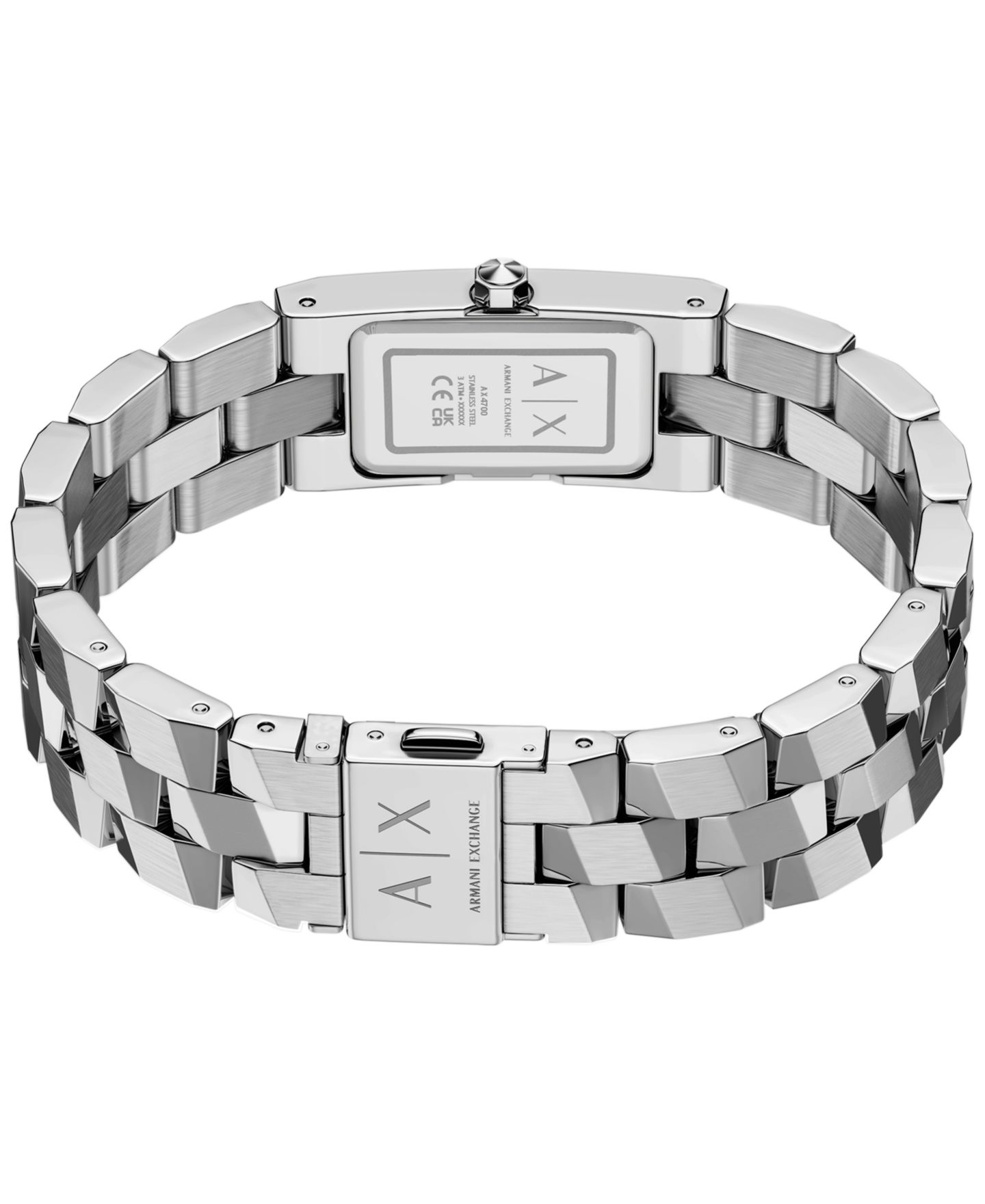 Женские часы A|X Armani Exchange Quartz Two Hand Silver Stainless Steel 34mm — фото 2