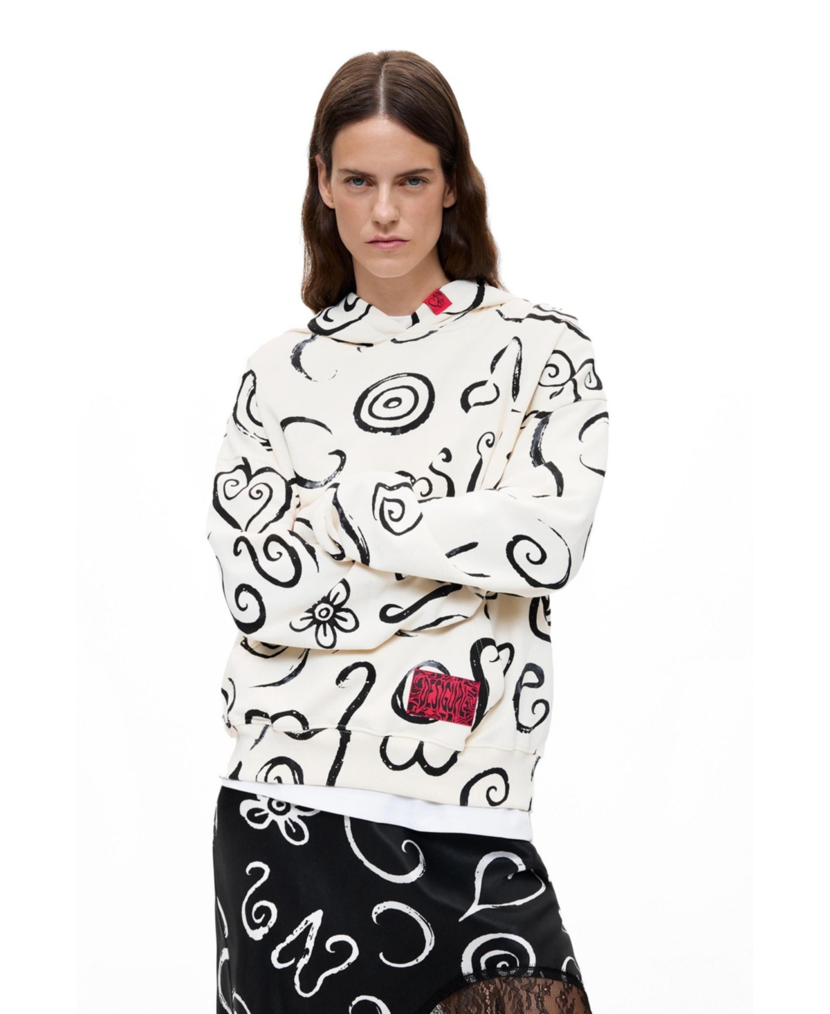 Desigual Women's Printed cotton sweatshirt