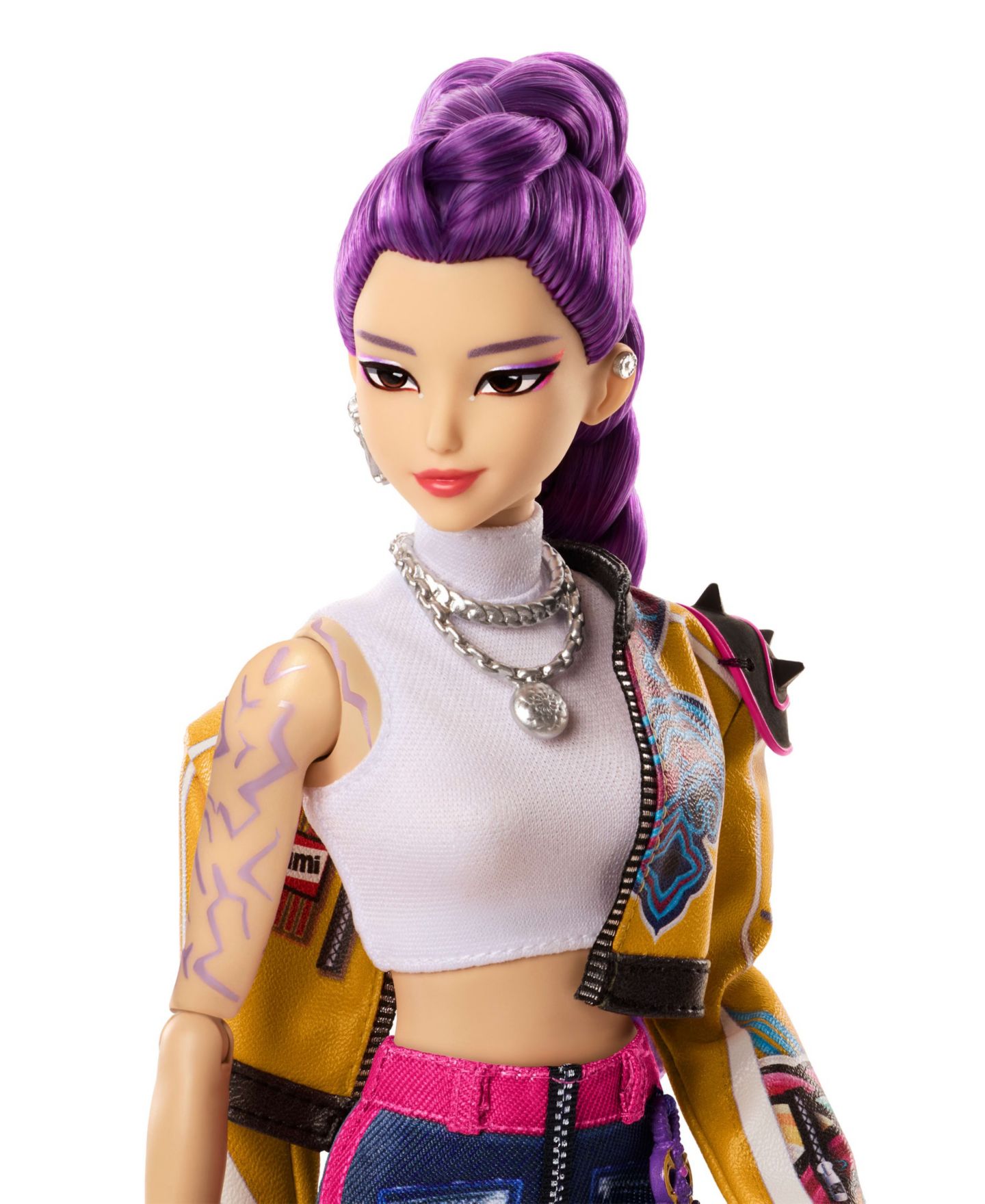 Детская кукла KPop Demon Hunters Huntr/X "How It's Done" Rumi 11" Collectible With Weapon Accessory, от 6 лет — фото 3
