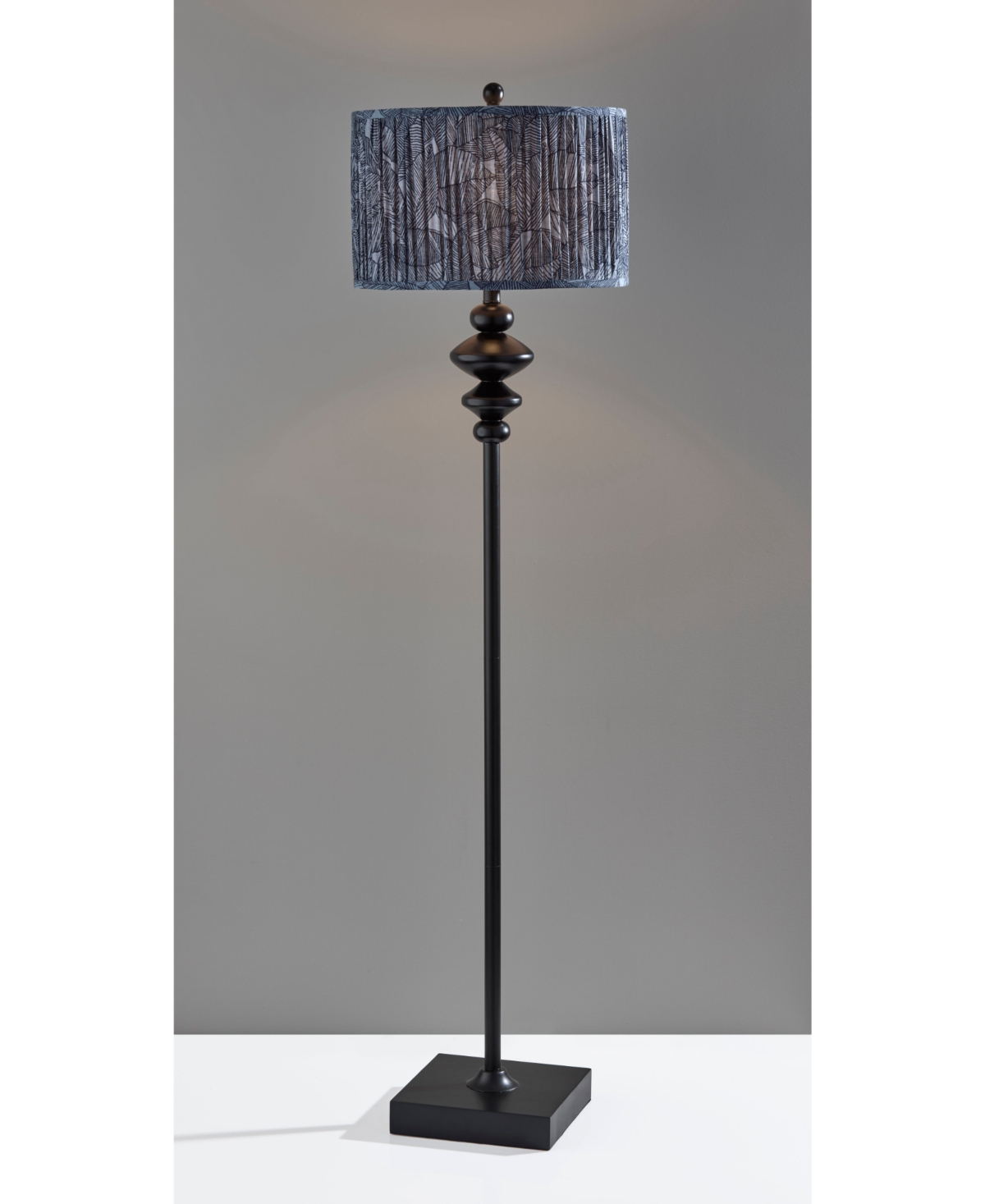 Adesso 61" Metal Samira Floor Lamp
