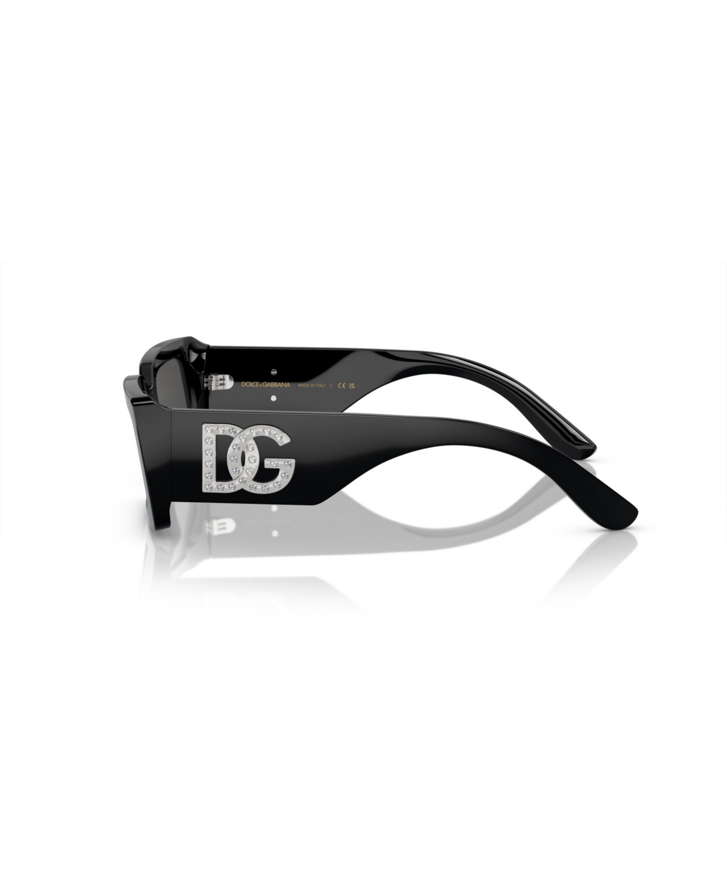 Женские солнцезащитные очки Dolce&Gabbana DG4447B, цвет: Чёрный — фото 3