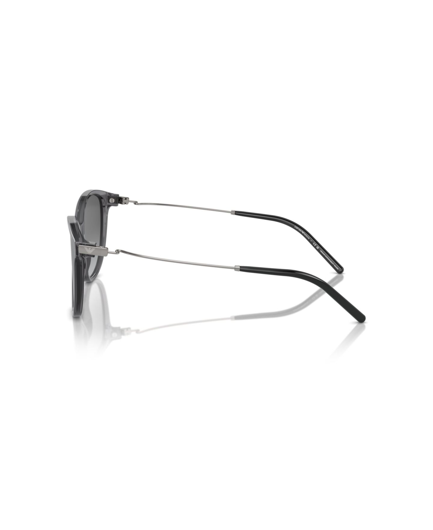 Женские солнцезащитные очки Emporio Armani Sunglasses, EA4220, цвет: Блестящий чёрный — фото 3
