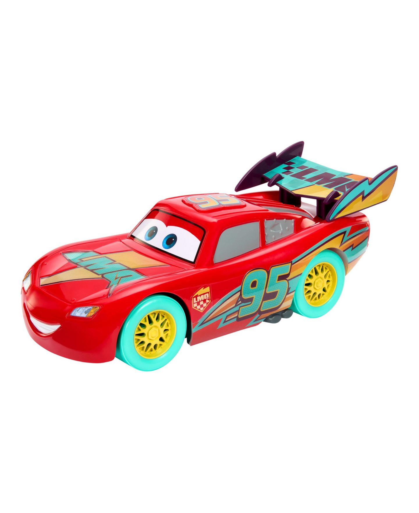 Детская игрушка Cars Large-Scale Disney and Pixar Lightning McQueen Lights and Sounds Toy Vehicle — фото 4