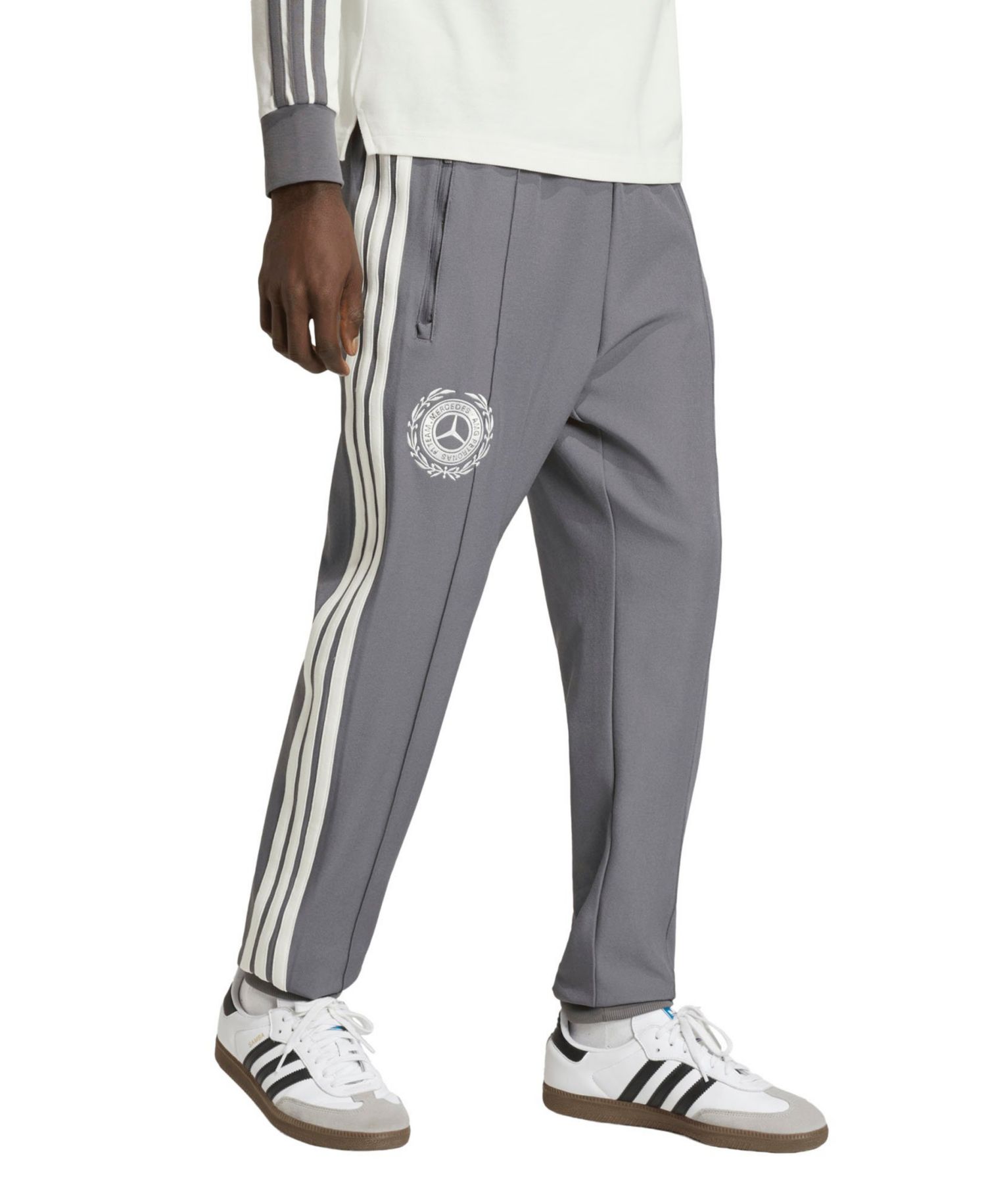 Men's Gray Mercedes-AMG Petronas F1 Team Silver Arrows Icon Track Pants
