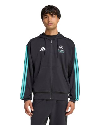 Men's Black Mercedes-AMG Petronas F1 Team 2026 Alpha Skin Full-Zip Tri-Blend Hoodie