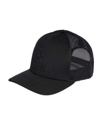 Women's Black Mercedes-AMG Petronas F1 Team Night Trucker Adjustable Hat