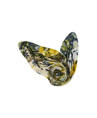 Women's Rectangular patterned foulard
