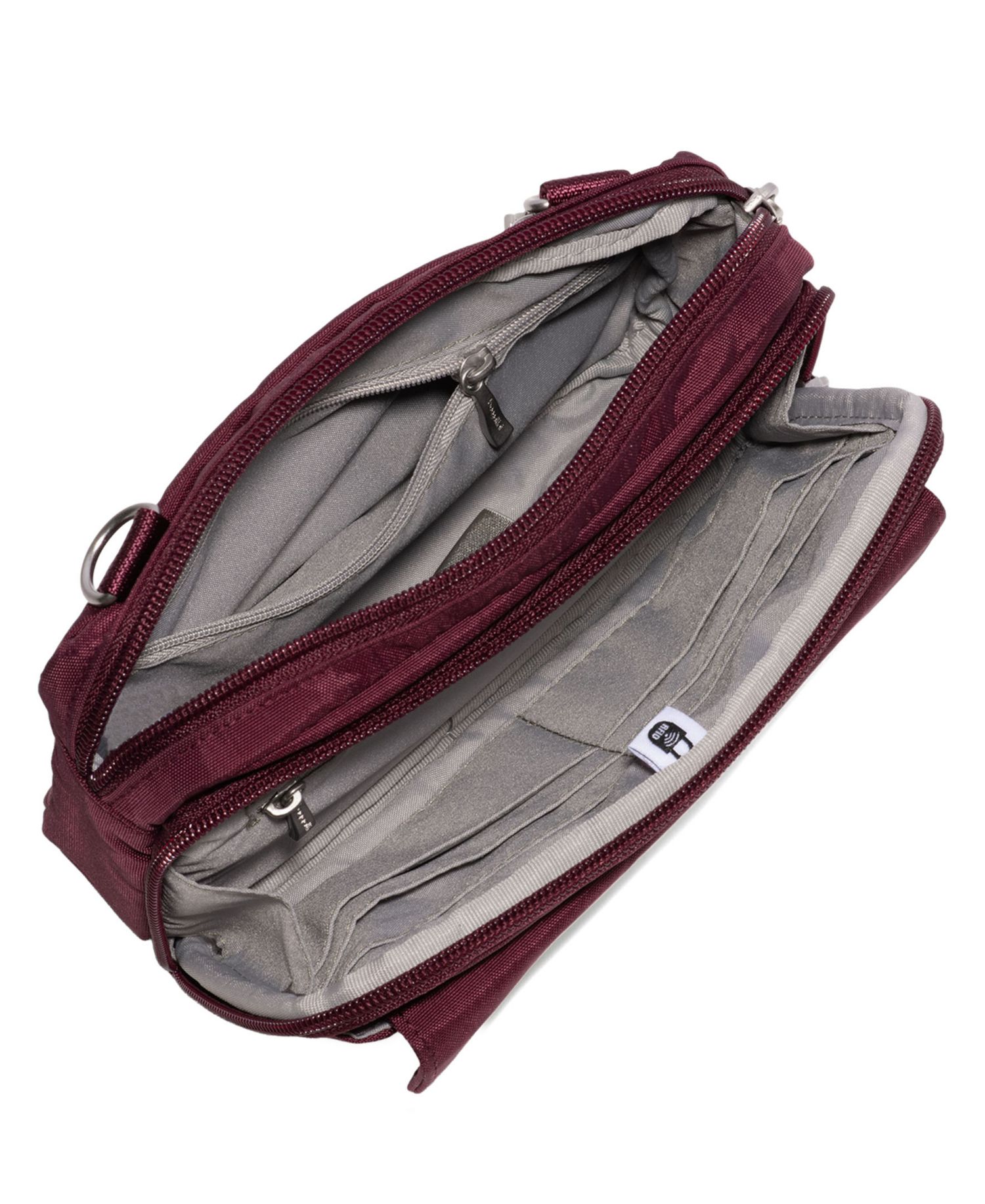 Modern Everywhere Mini Double Zipper Crossbody Handbag