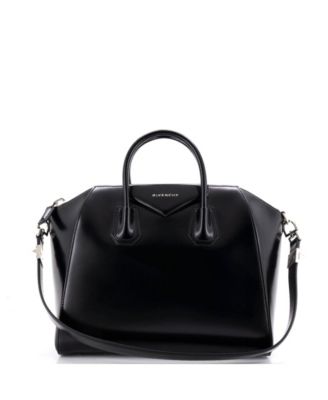 Medium Antigona Bag Glazed Leather