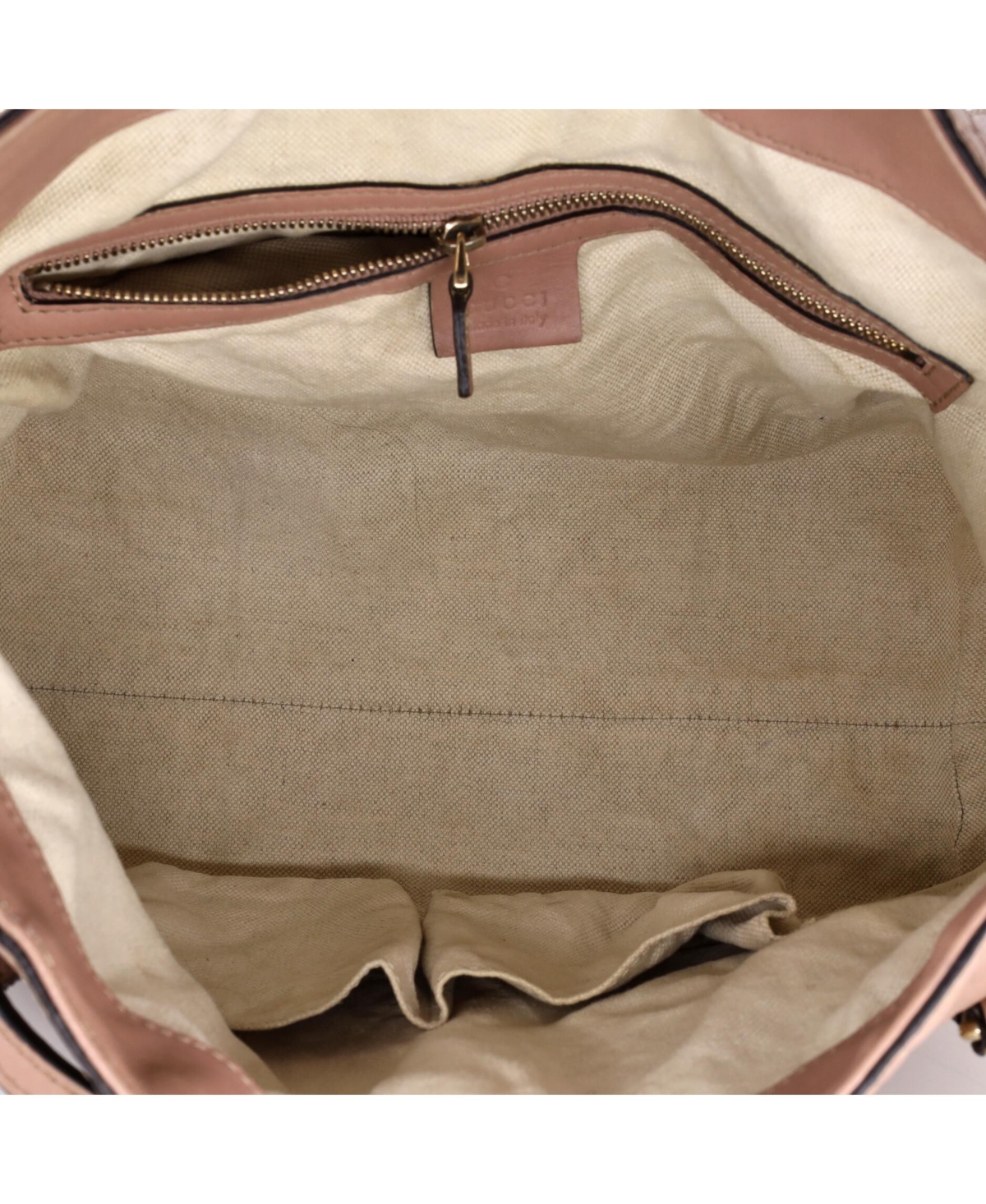 Pre-Owned Gucci Medium Bree Convertible Top Handle Bag Guccissima Leather
