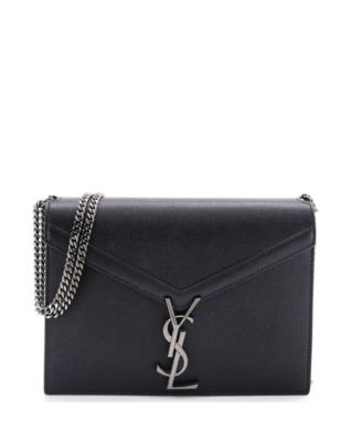 Small Cassandra Chain Shoulder Bag Leather