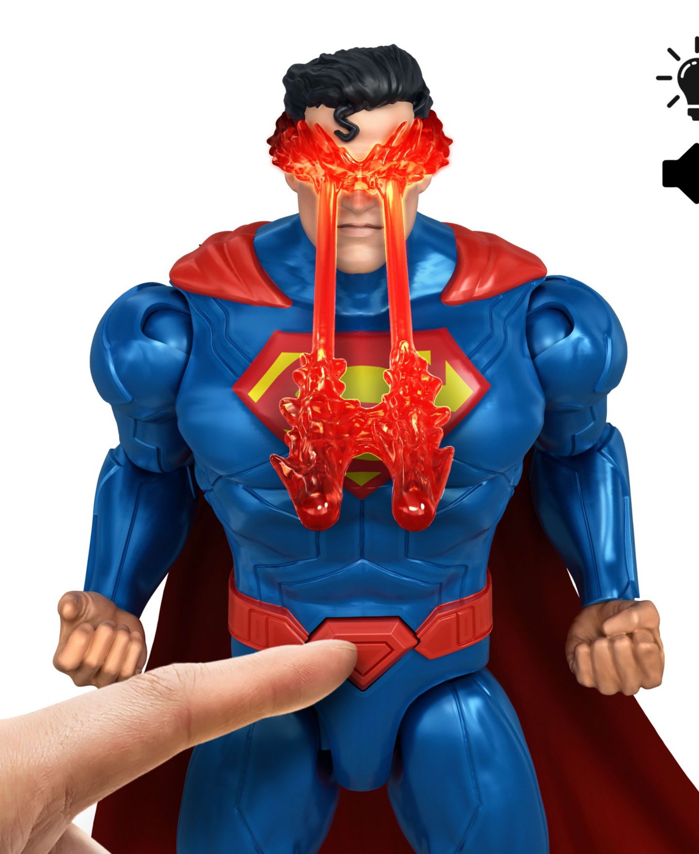 Детская фигурка DC Comics Heat Vision Superman 6.5" Action Figure, Ages 4+ — фото 2