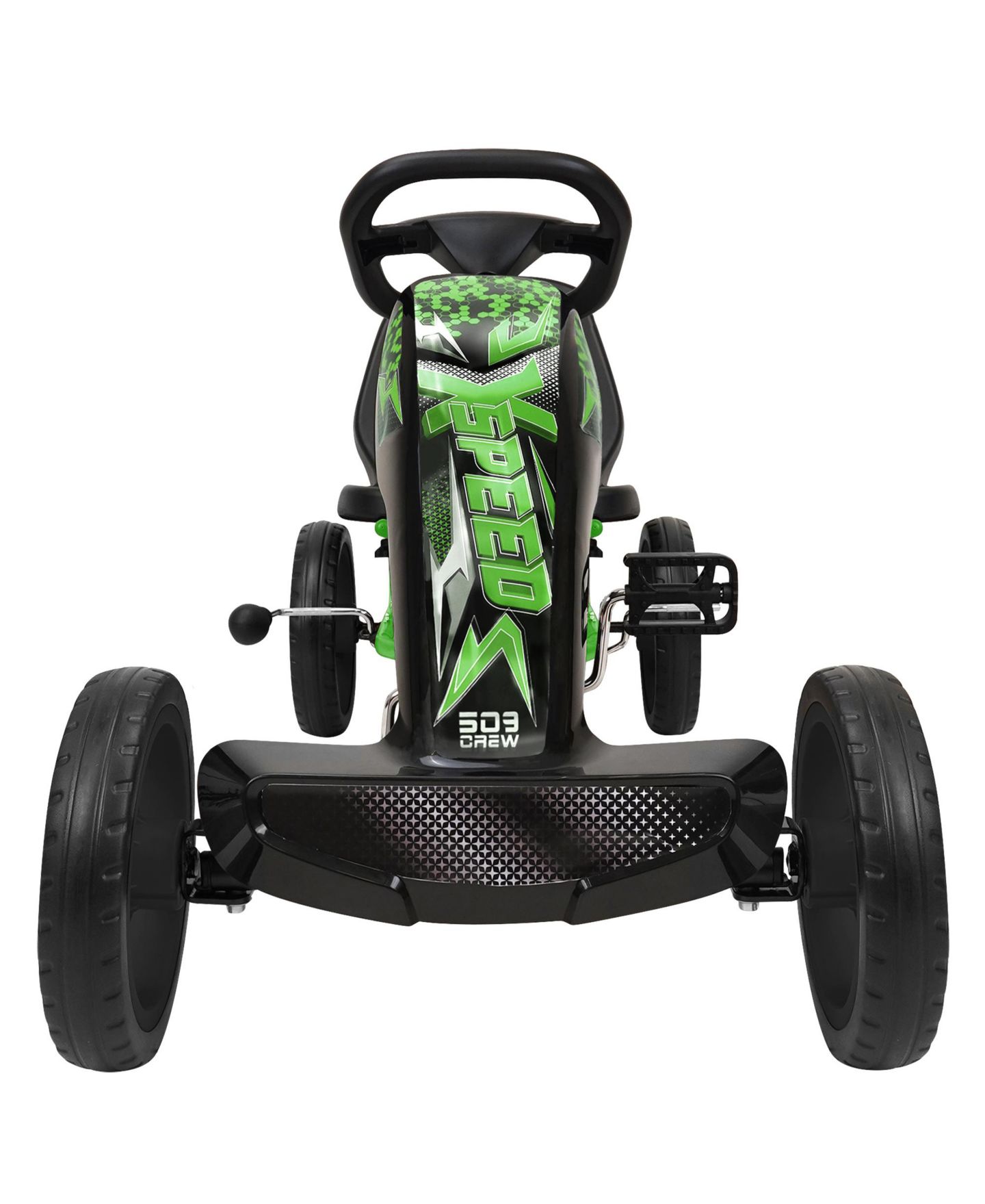 Детская игрушка 509 Crew Xspeed Pedal Go-Kart with Spoke-Rim, Ages 4+ — фото 5