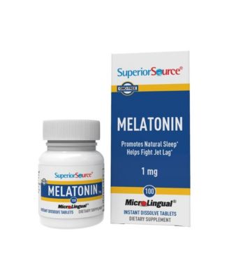 Melatonin 1 mg - 100 Sublingual Dissolving Tablets
