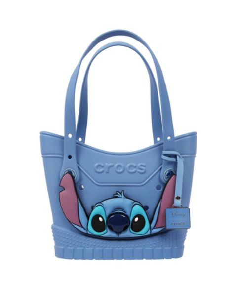 Женская сумка-тоут Crocs Disney Stitch Classic, цвет: Синий